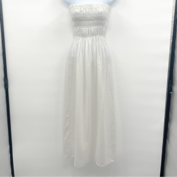 SIR the label Cream Maxi Dress for Elegant Occasions - Picture 4 of 16